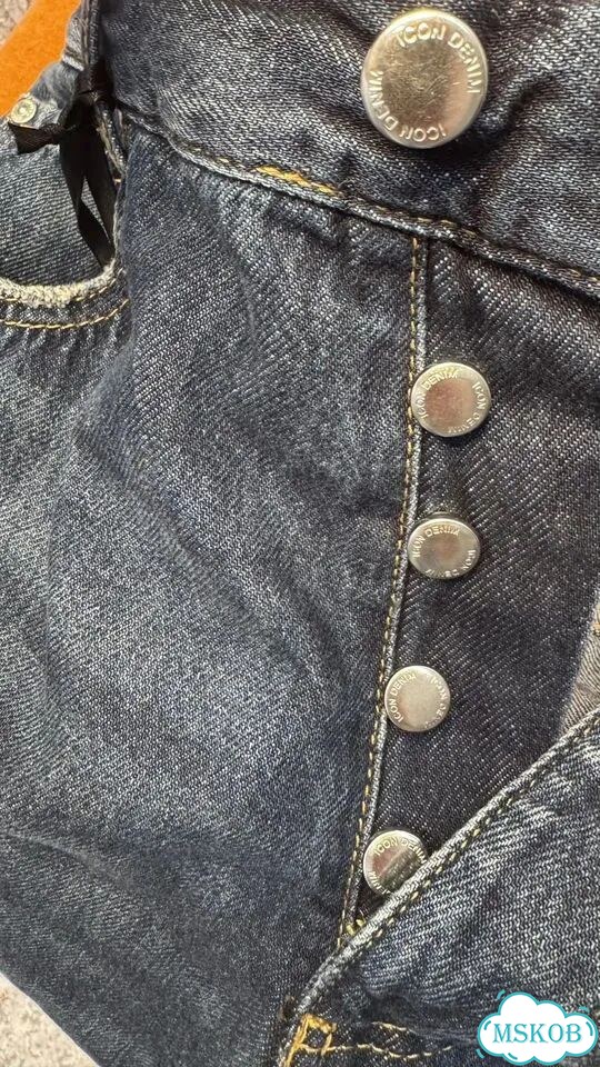 Мужские джинсы синие Icon Denim LA фото 6