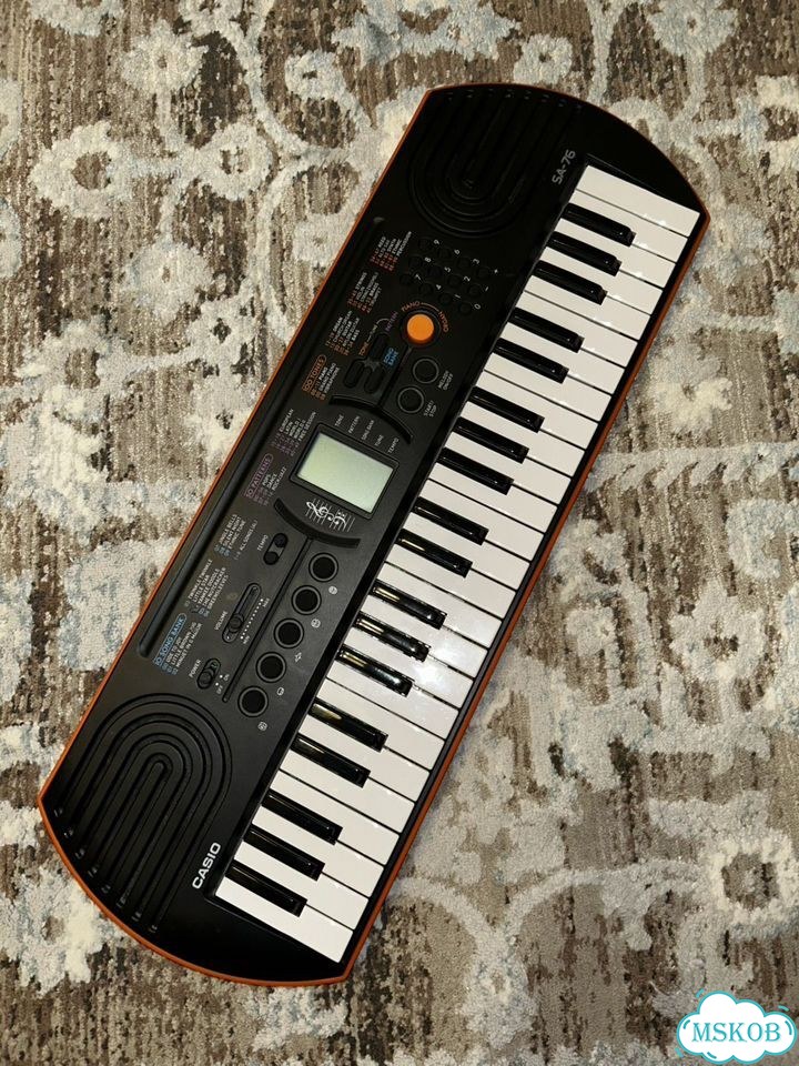 Синтезатор casio SA-76 фото 1