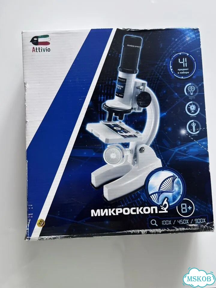 Микроскоп детский attivio фото 1