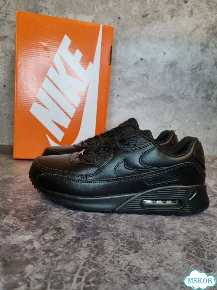 Кроссовки nike air max 90 кожа мужские фото 1