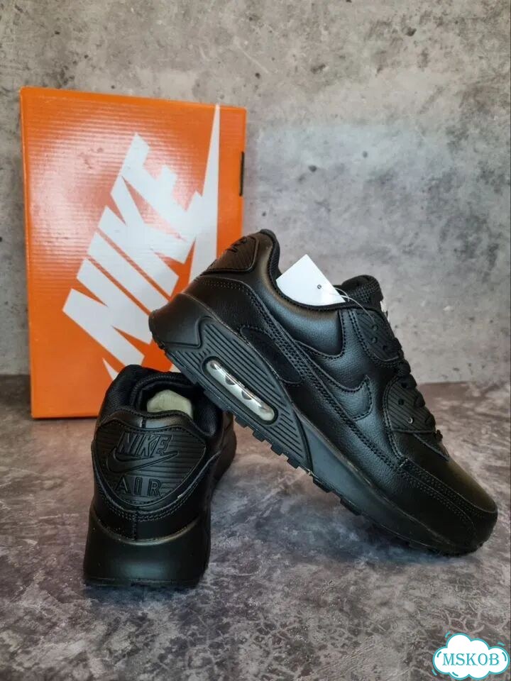 Кроссовки nike air max 90 кожа мужские фото 2