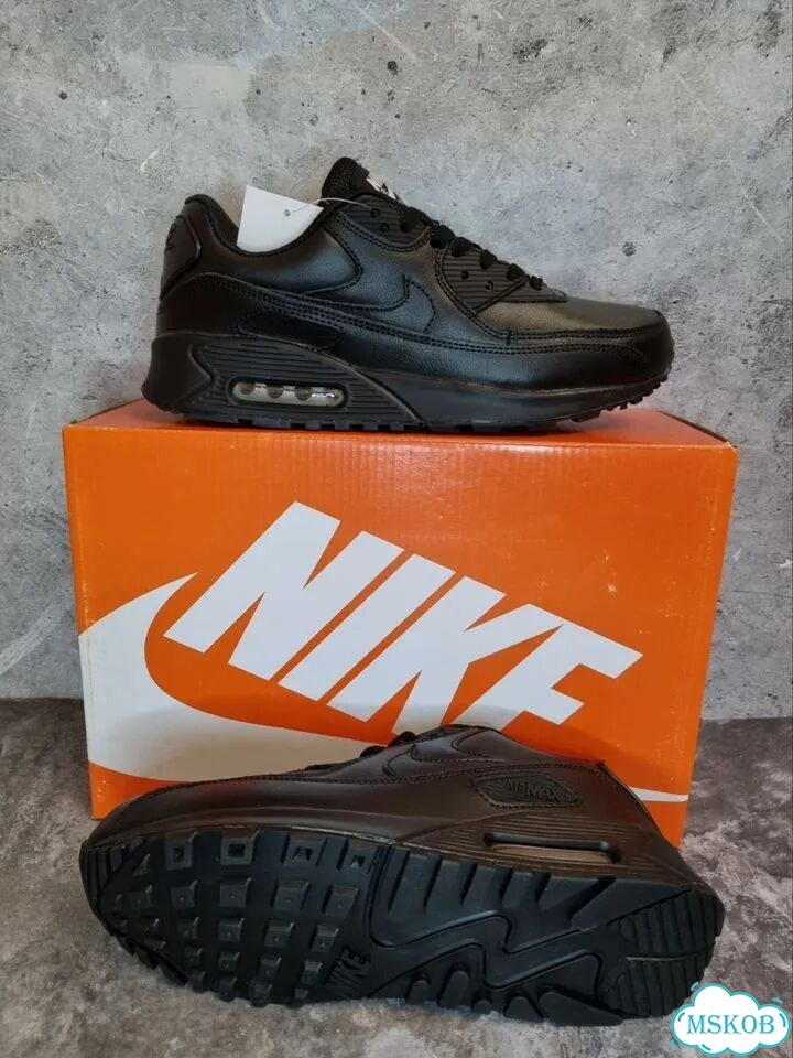 Кроссовки nike air max 90 кожа мужские фото 3