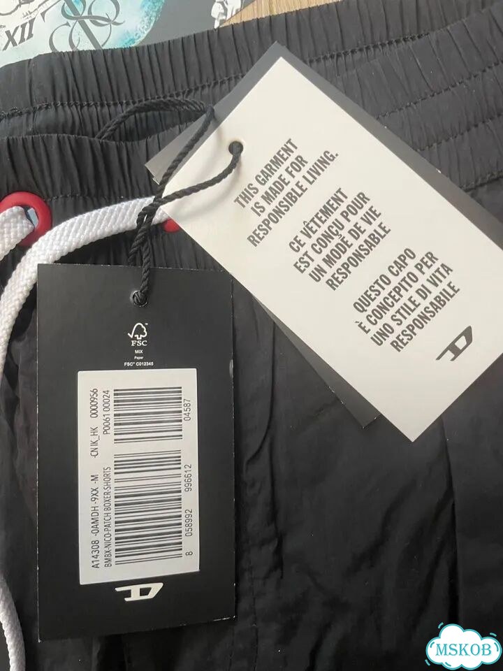 Плавательные шорты Diesel M Оригинал Новые фото 4