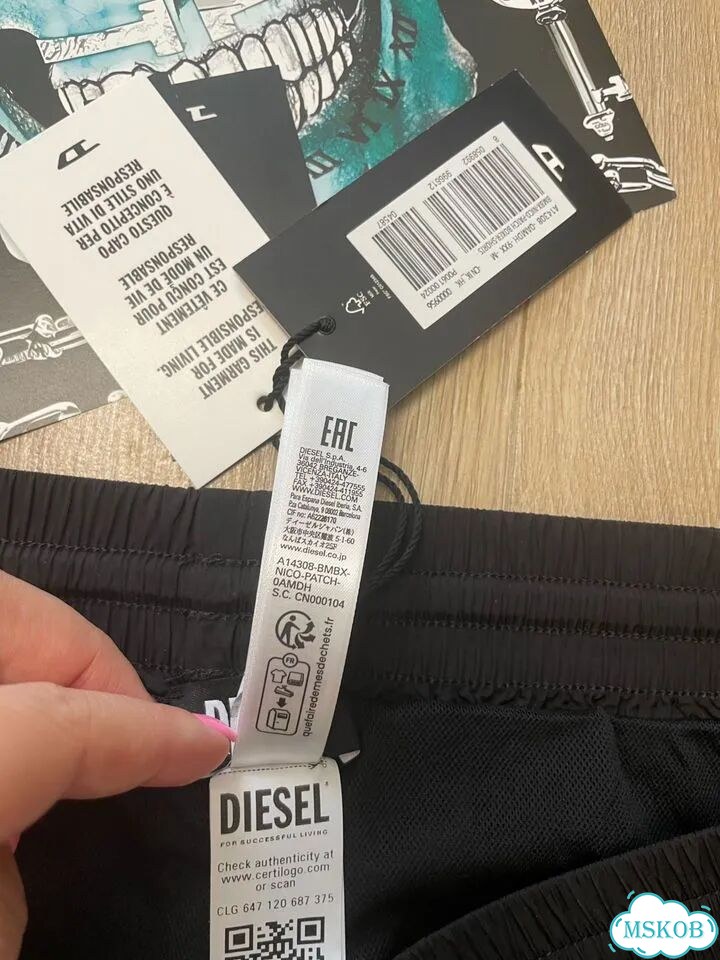 Плавательные шорты Diesel M Оригинал Новые фото 8