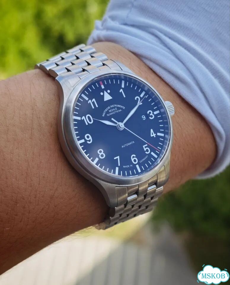 Muhle Glashutte Terrasport ii немецкие часы фото 4