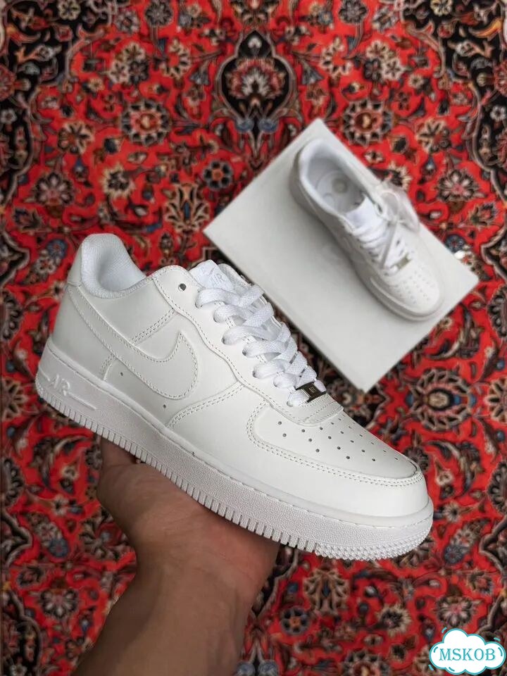 Nike Air Force 1 Белые фото 5