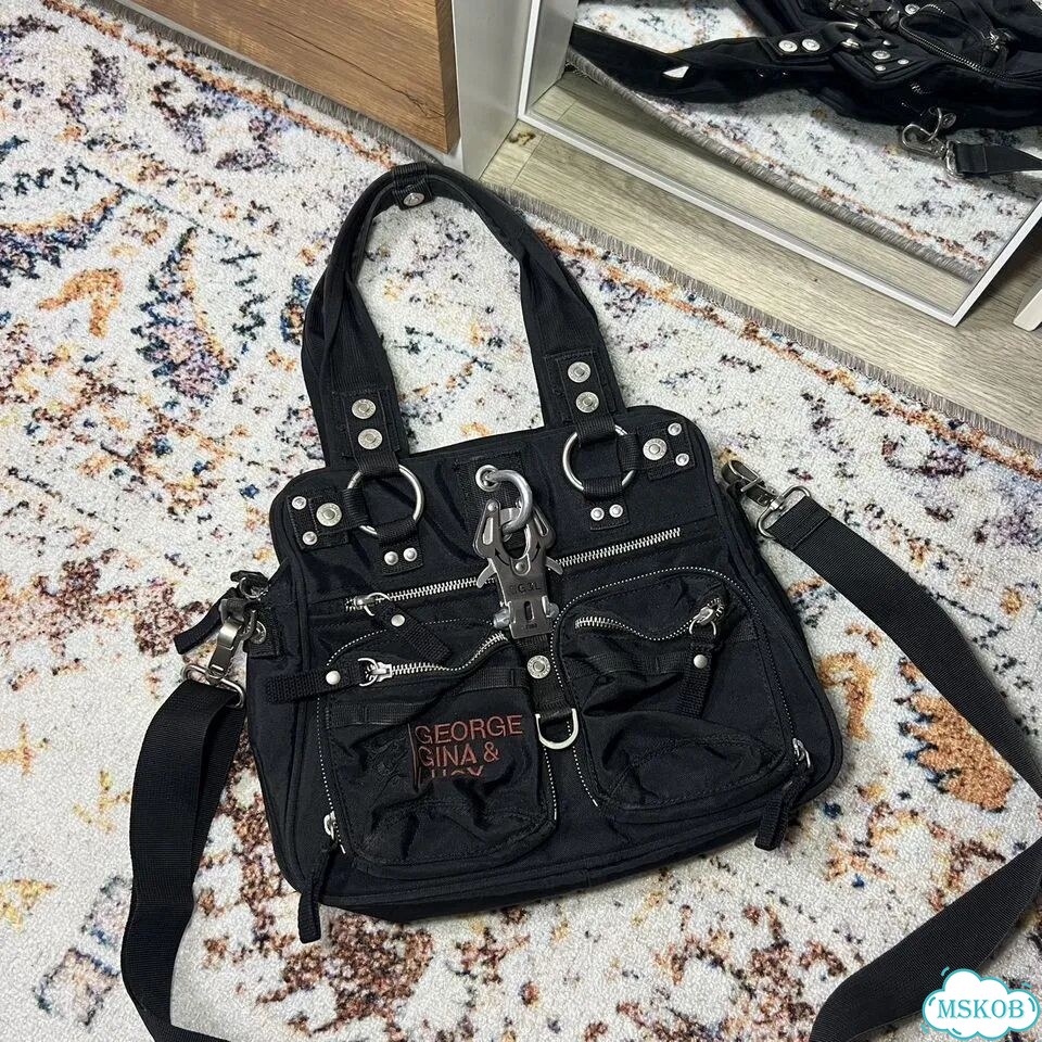 Сумка george gina lucy ggl two gether black bag фото 2
