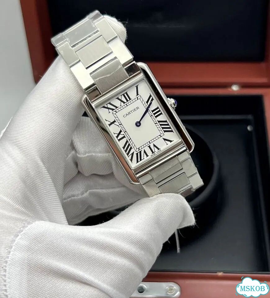 Часы Cartier Tank quartz фото 1