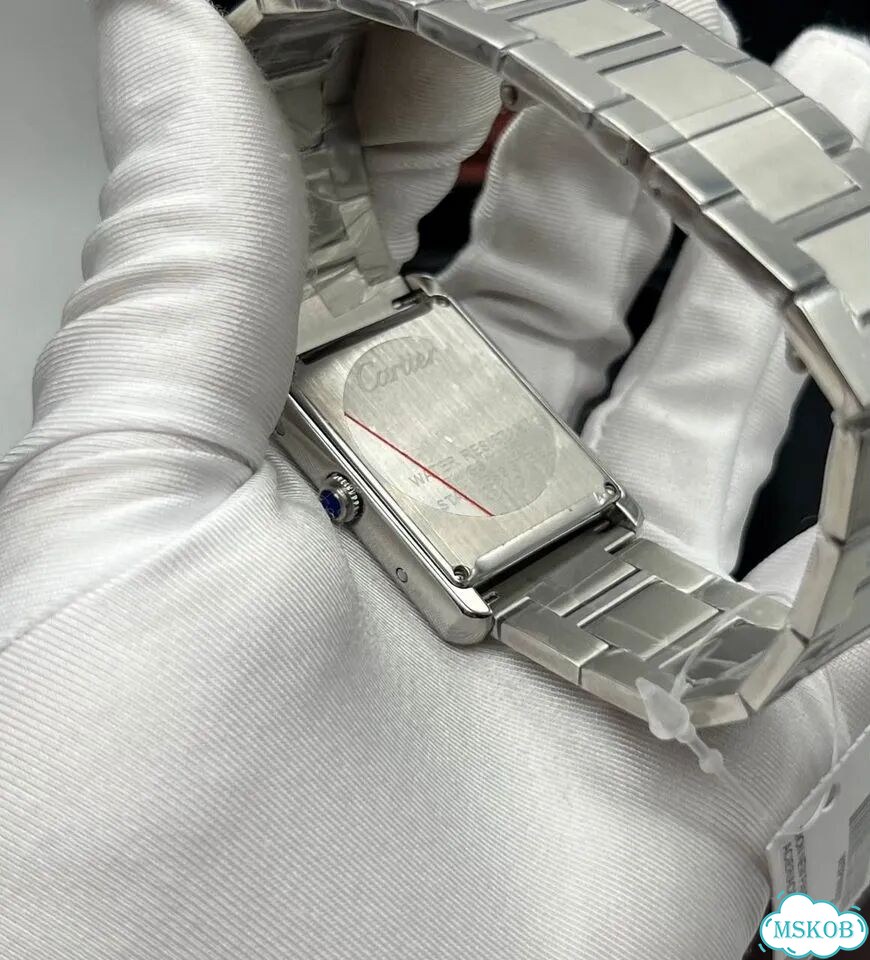 Часы Cartier Tank quartz фото 6