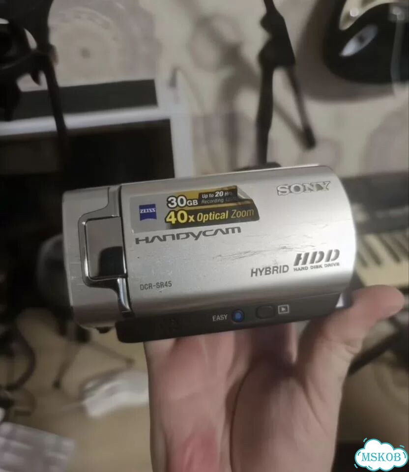 Видеокамера sony dcr-sr45e фото 4