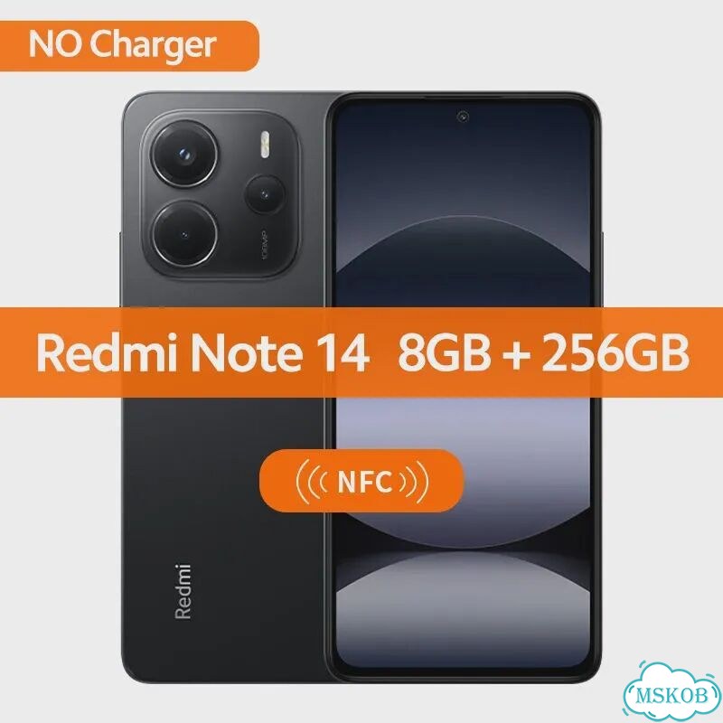 Xiaomi Redmi Note 14, 8/256 ГБ, 2 SIM фото 1