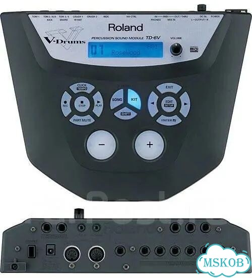 Электронные ударные с модулем Roland TD6 фото 1