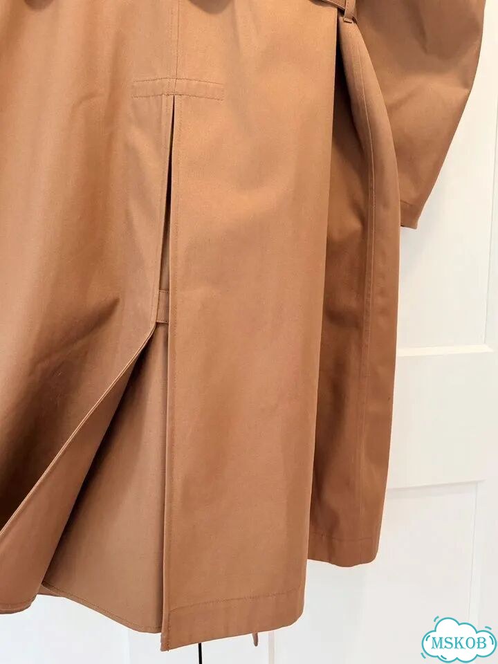 Тренч / плащ Uniqlo M / 46 размер уни Коричневый фото 11