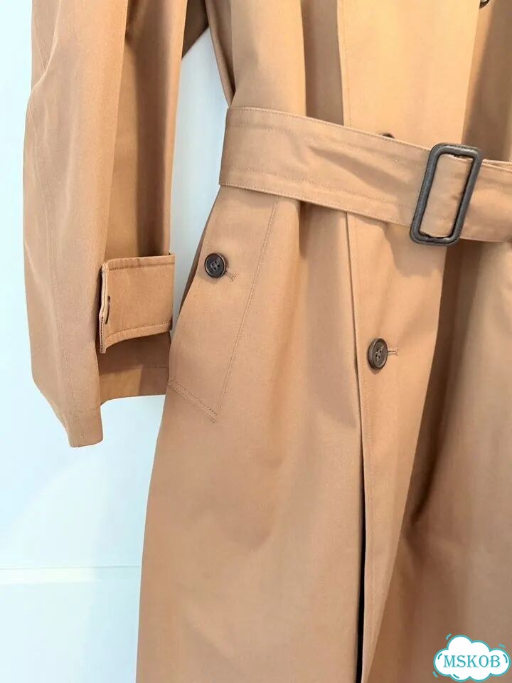 Тренч / плащ Uniqlo M / 46 размер уни Коричневый фото 7