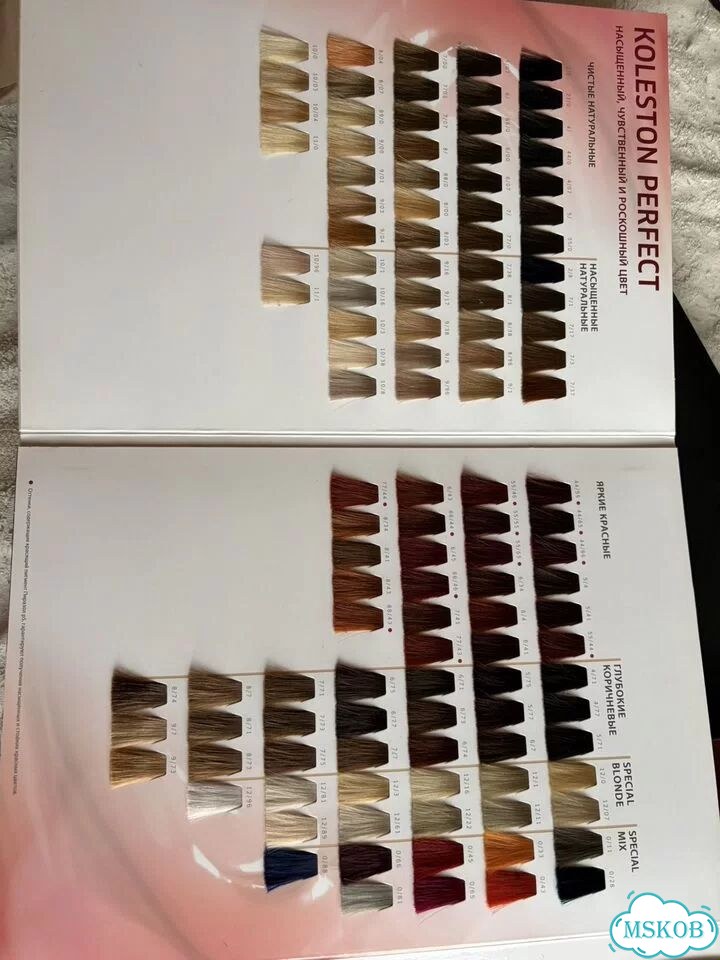 Палитры красок Велла, Лореаль, Инноа фото 5