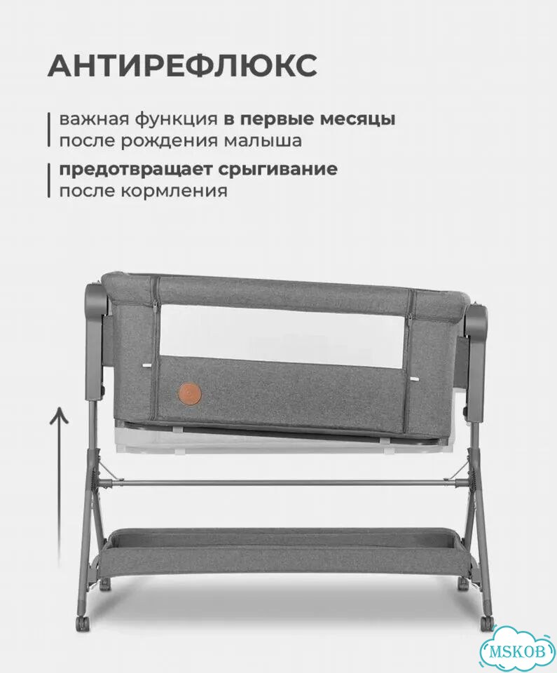 Приставная кроватка колыбель для новорожденного фото 8