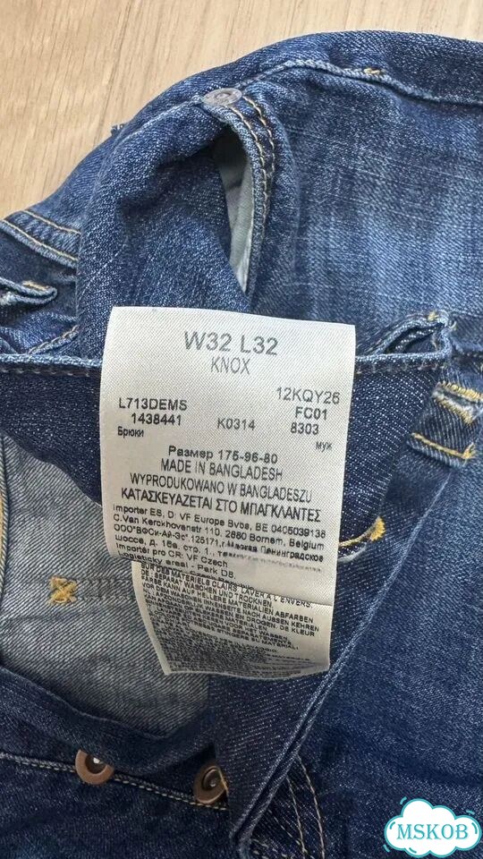 Джинсы Lee 32/32 фото 4