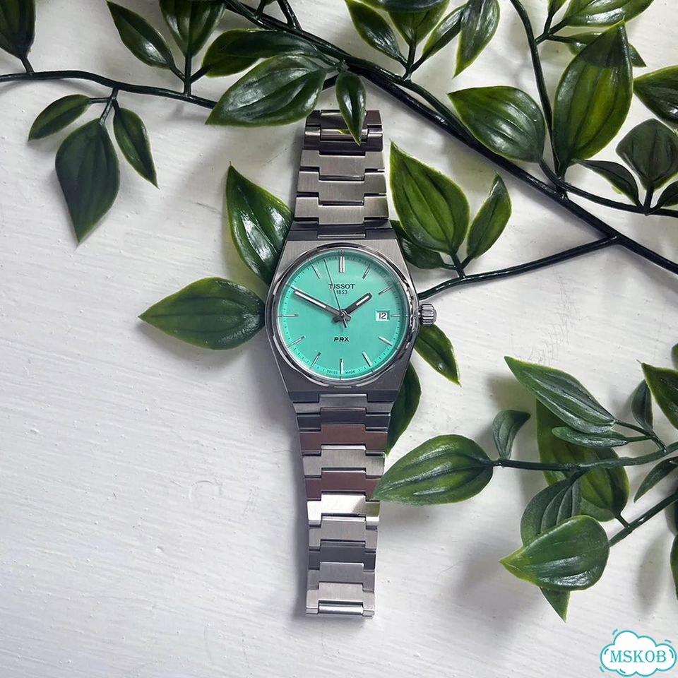 Tissot PRX 35mm Tiffany Dial Оригинал фото 1