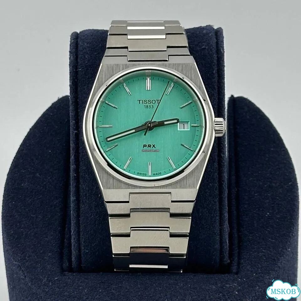 Tissot PRX 35mm Tiffany Dial Оригинал фото 4