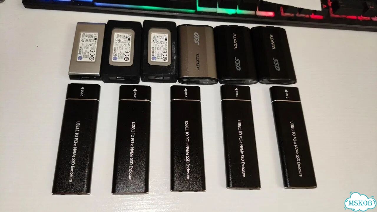 Внешние ssd диски 512gb, 1tb, 2tb фото 1