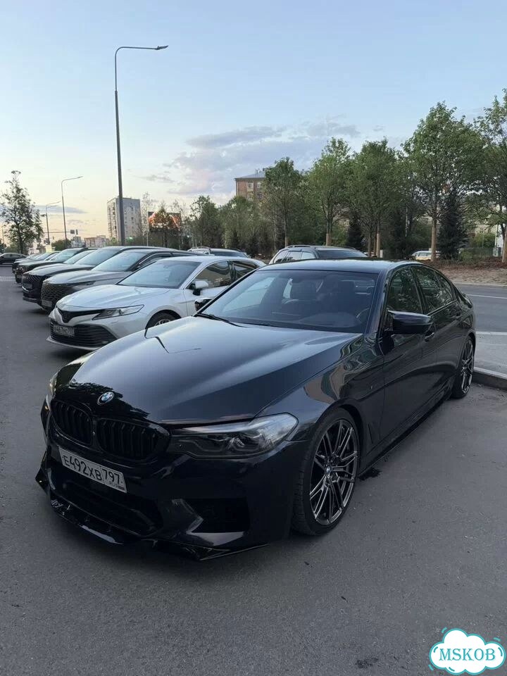 Сплиттер губа g30 f90 черный дорест RKP фото 2