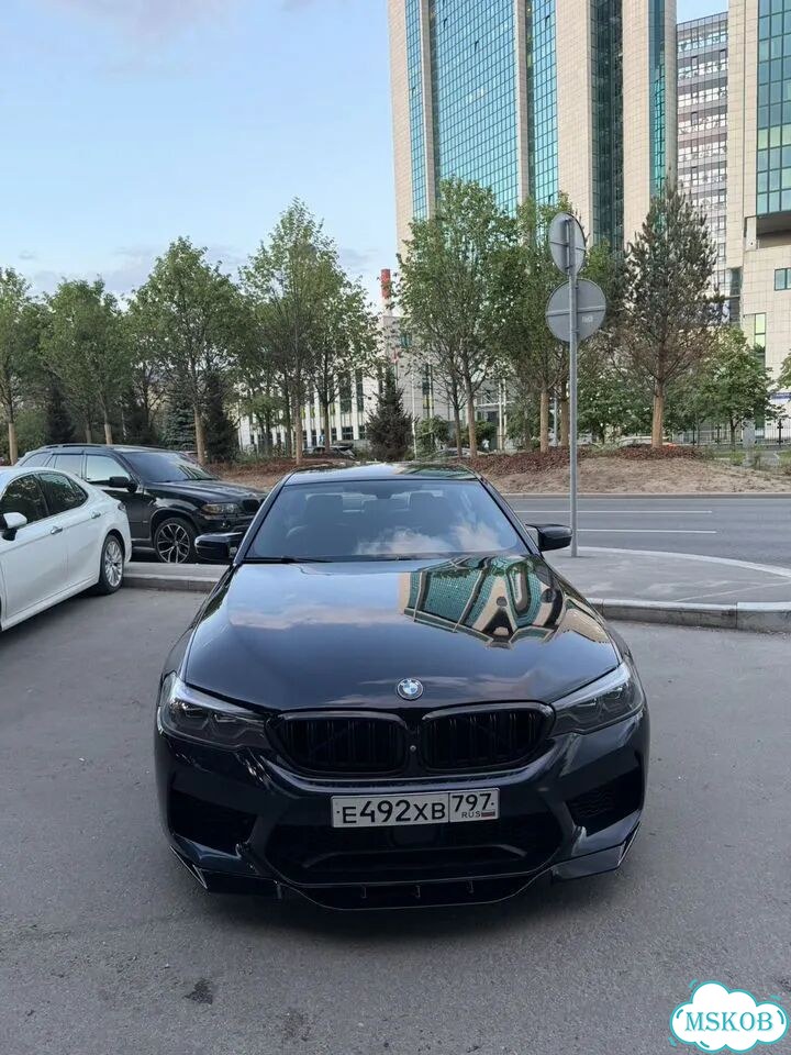 Сплиттер губа g30 f90 черный дорест RKP фото 3