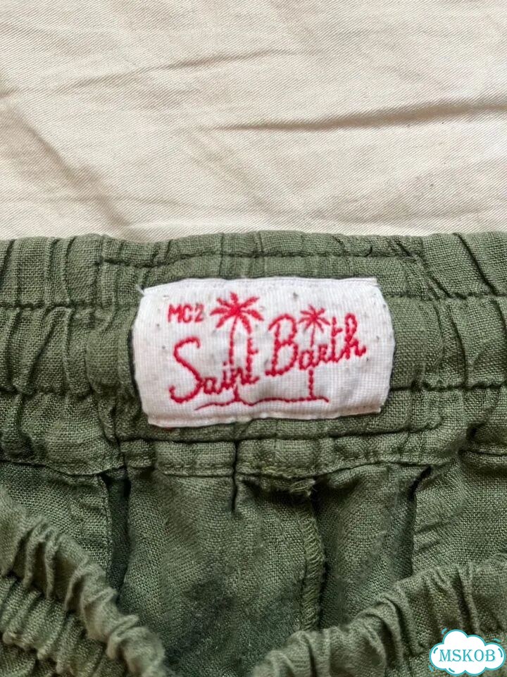 Льняные штаны mc2 saint barth фото 3