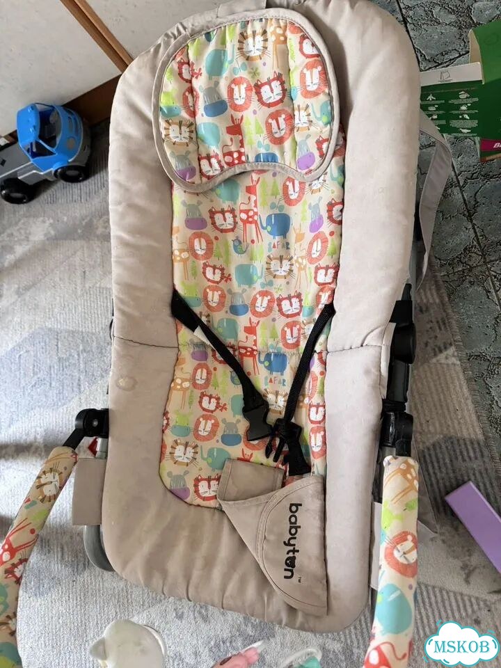 Шезлонг детский babyton фото 2