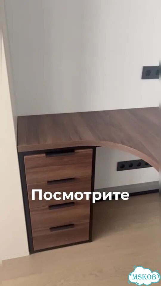 Станция официанта лофт на заказ из дерева фото 1