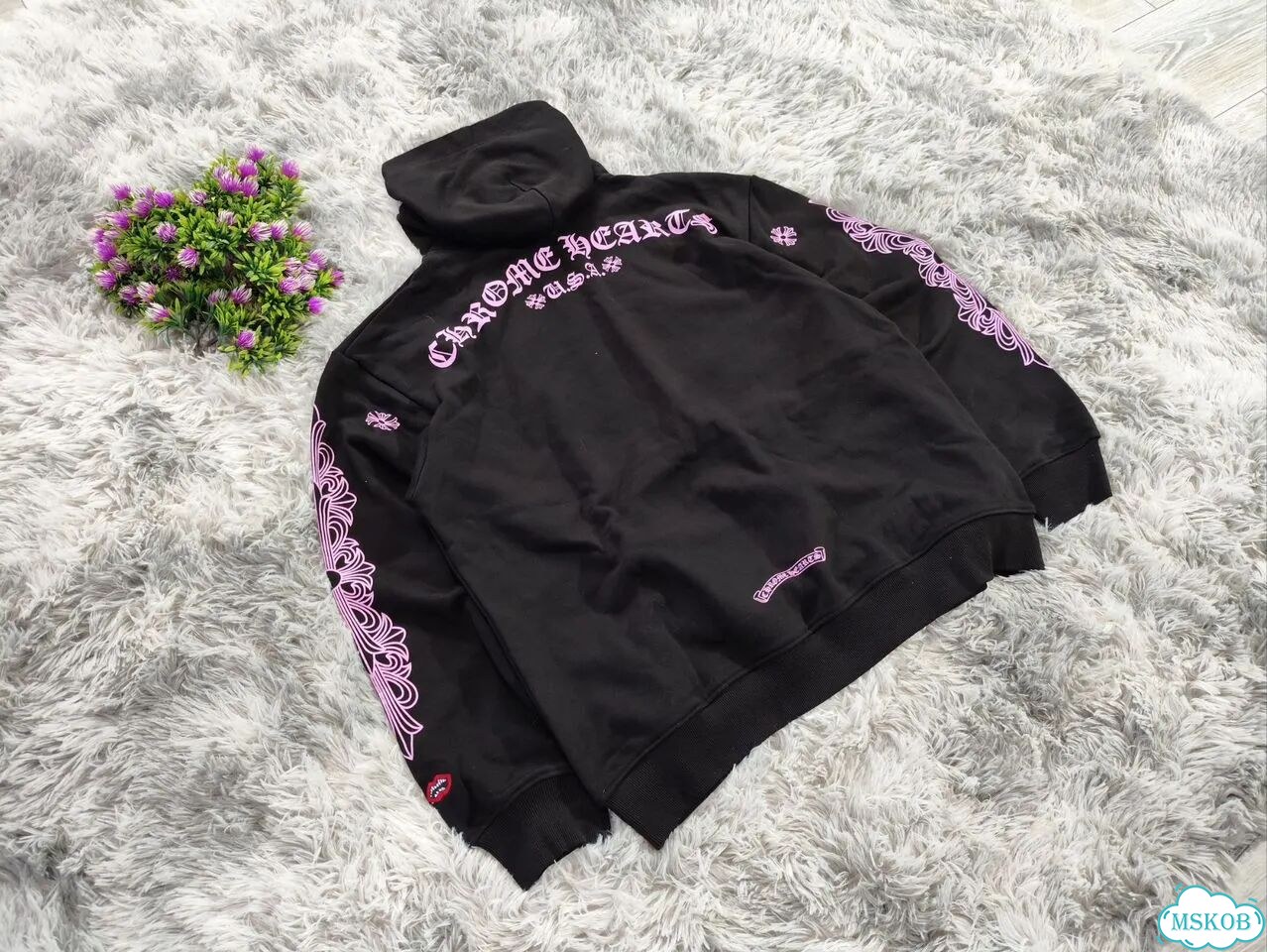 Худи chrome hearts фото 3