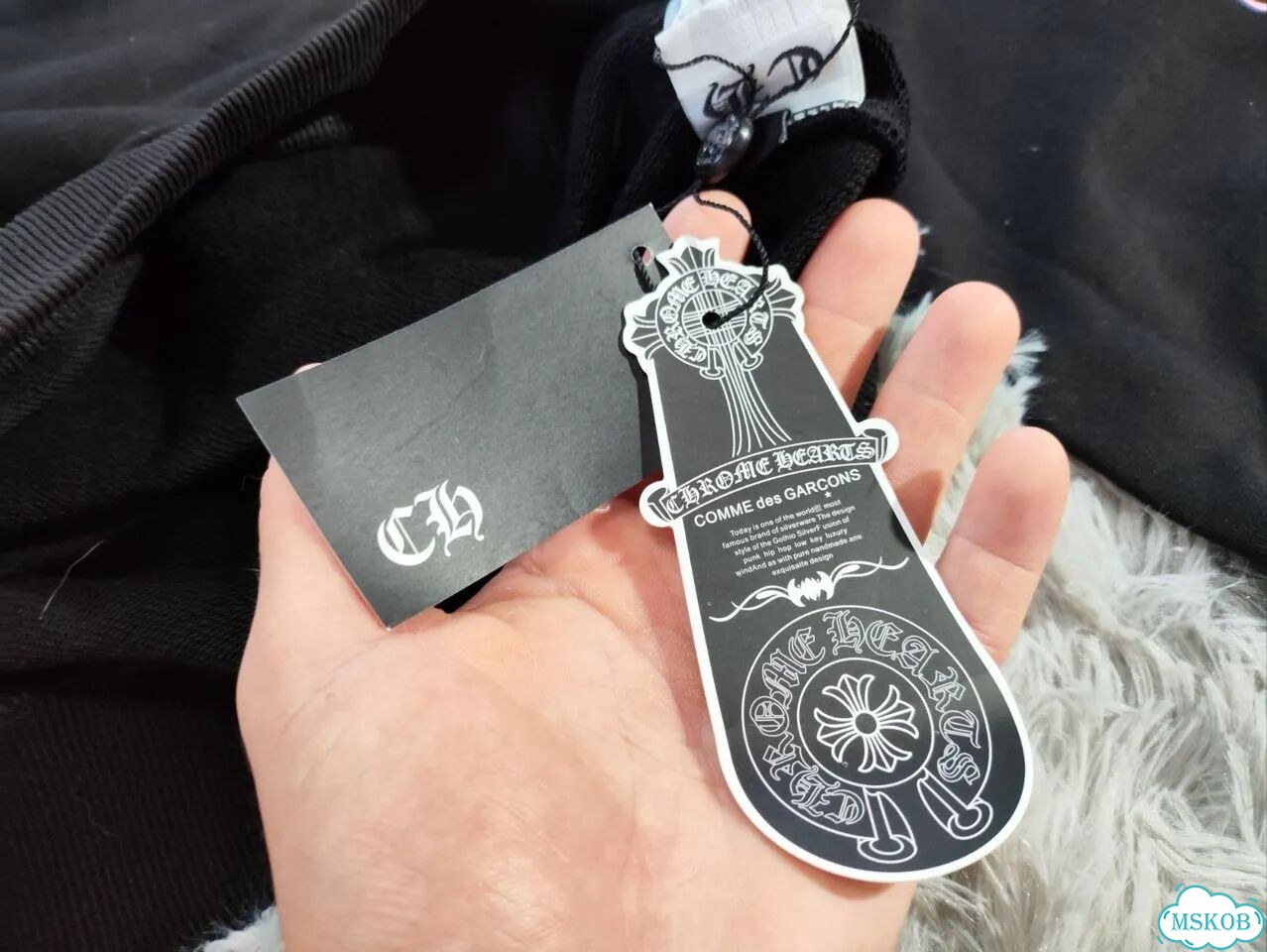Худи chrome hearts фото 9