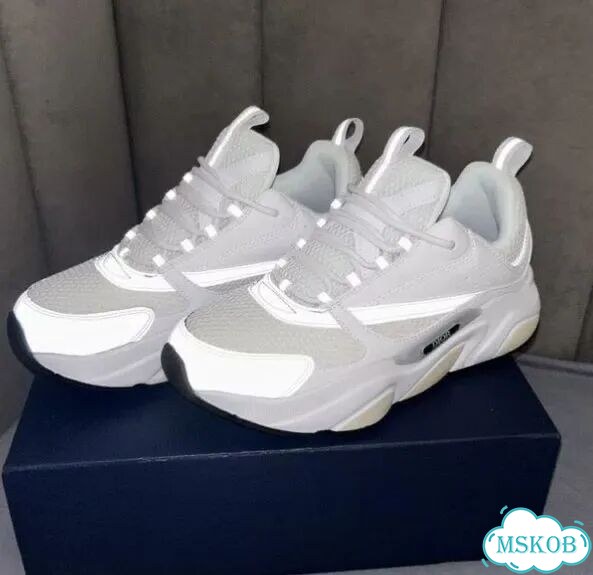Кроссовки Dior b22 white фото 5