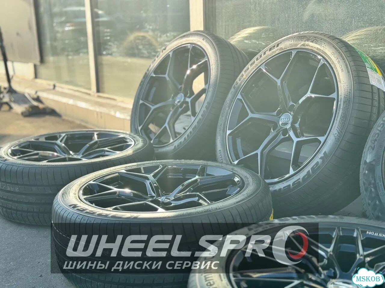 Колеса R21 Audi Q5 Q7 Q8 Etron VW Tiguan Talagon фото 5