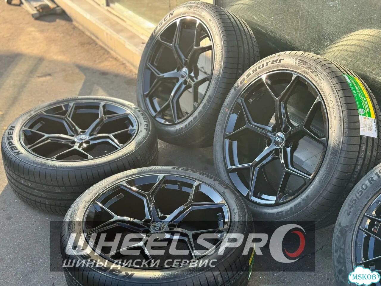 Колеса R21 Audi Q5 Q7 Q8 Etron VW Tiguan Talagon фото 7