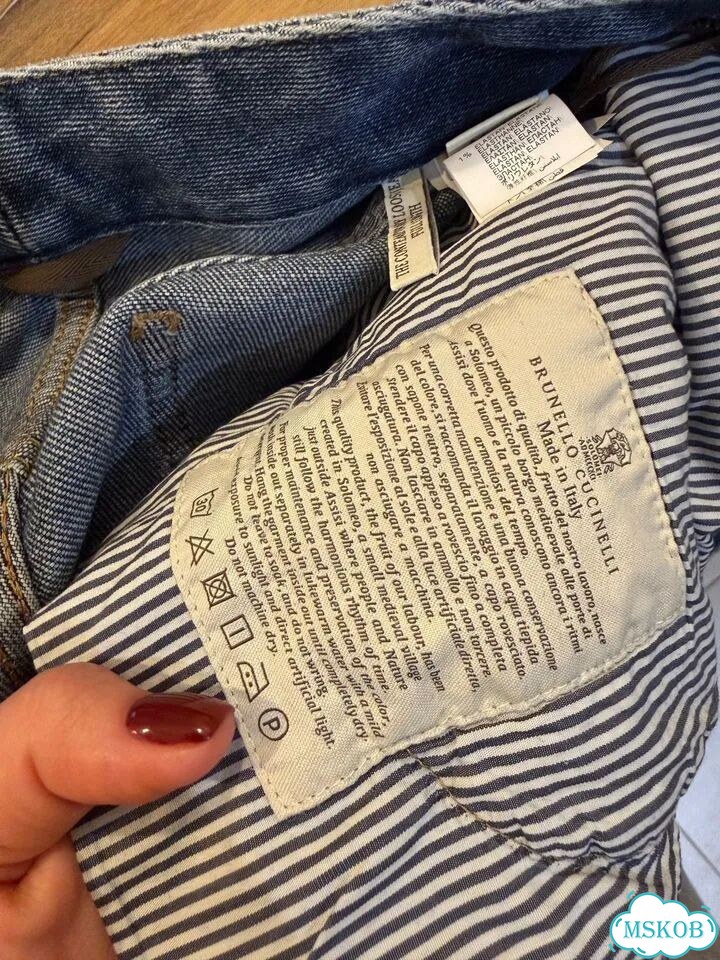 Джинсы brunello cucinelli фото 7