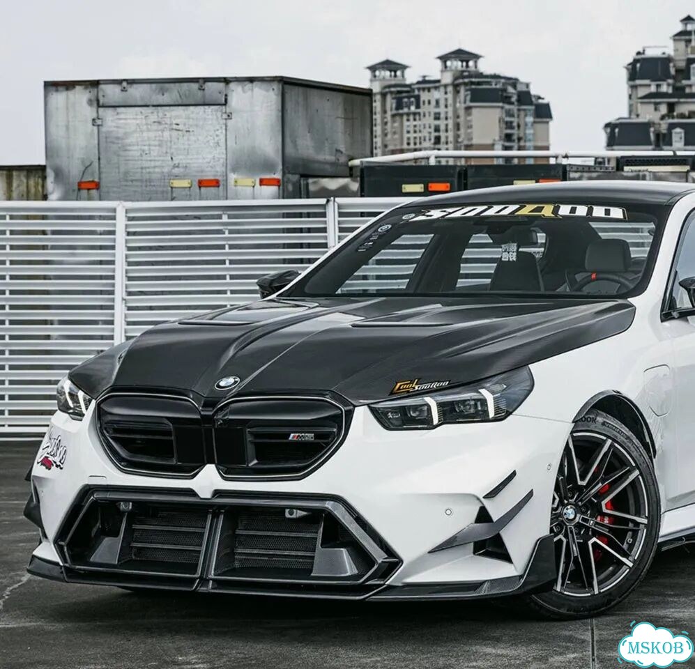 Капот BMW M5 G90 G99 G60 SQ сухой карбон фото 4