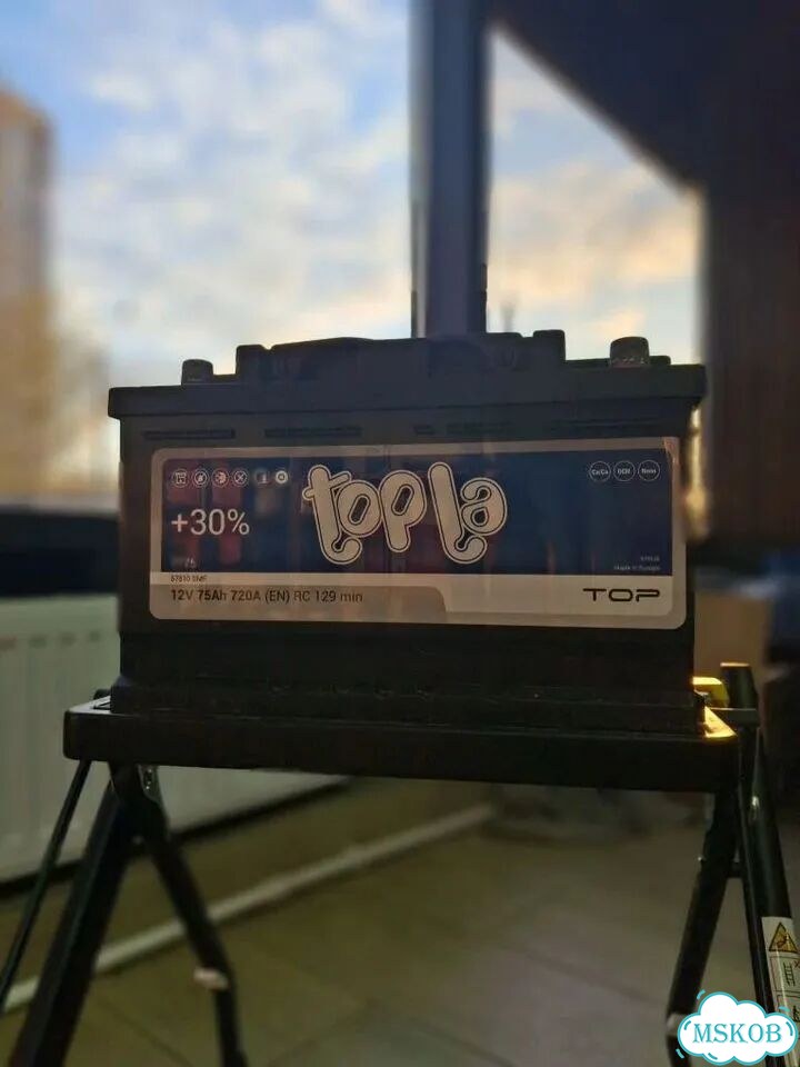 Аккумулятор 75ah Topla с гарантией фото 1