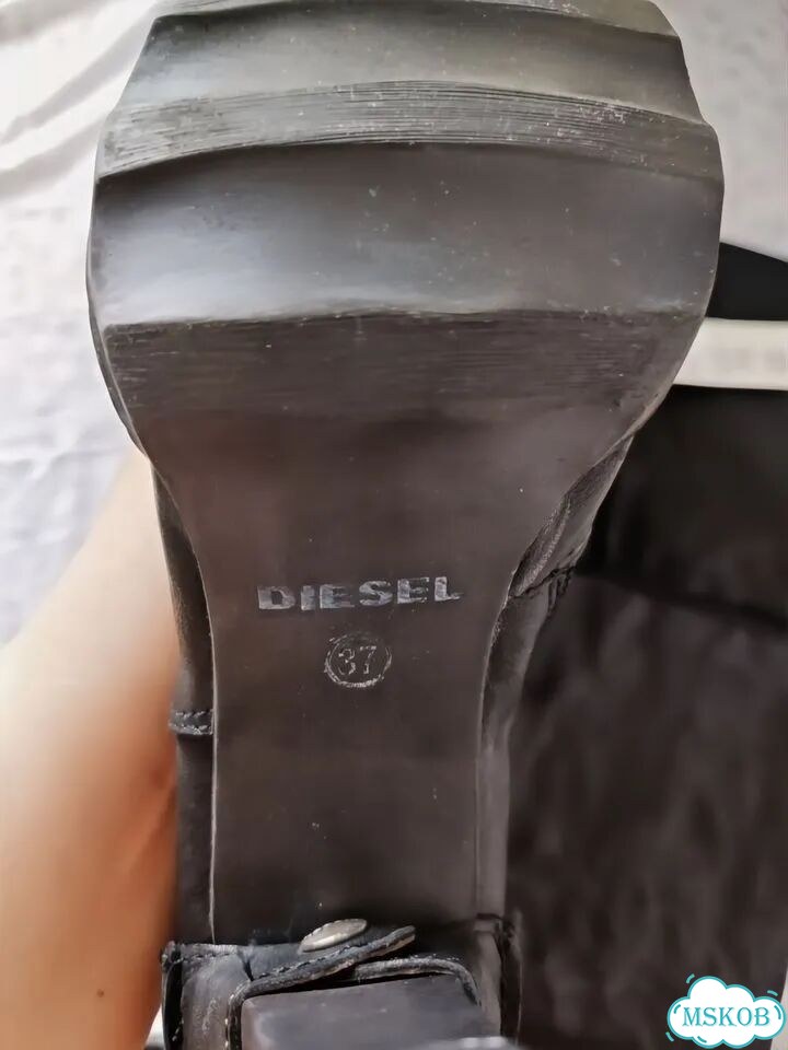 Сапоги женские натуральная кожа diesel 37 фото 4
