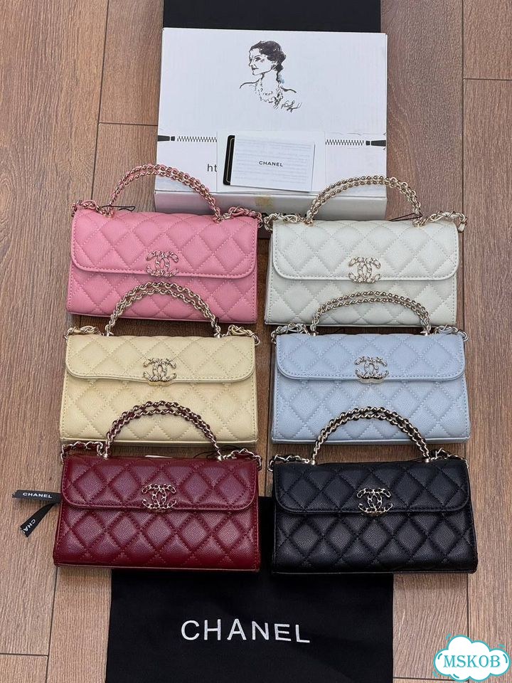 Chanel мини-сумка натуральная кожа 19x11 см фото 1