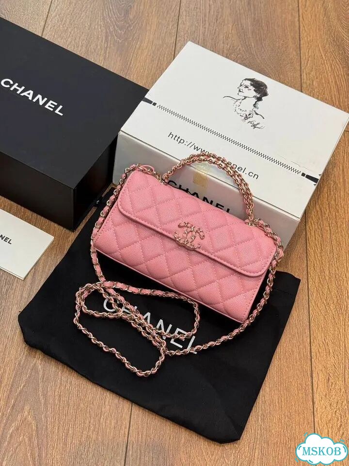 Chanel мини-сумка натуральная кожа 19x11 см фото 4