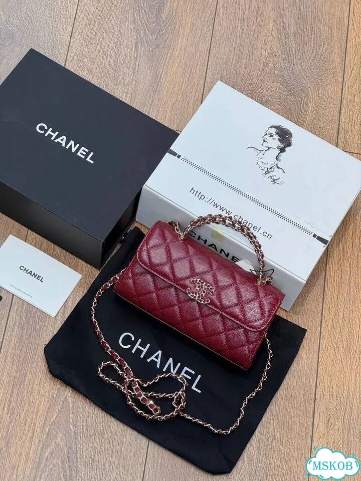 Chanel мини-сумка натуральная кожа 19x11 см фото 7