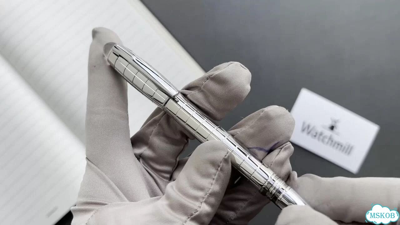 Montblanc ручка Starwalker серебро фото 1