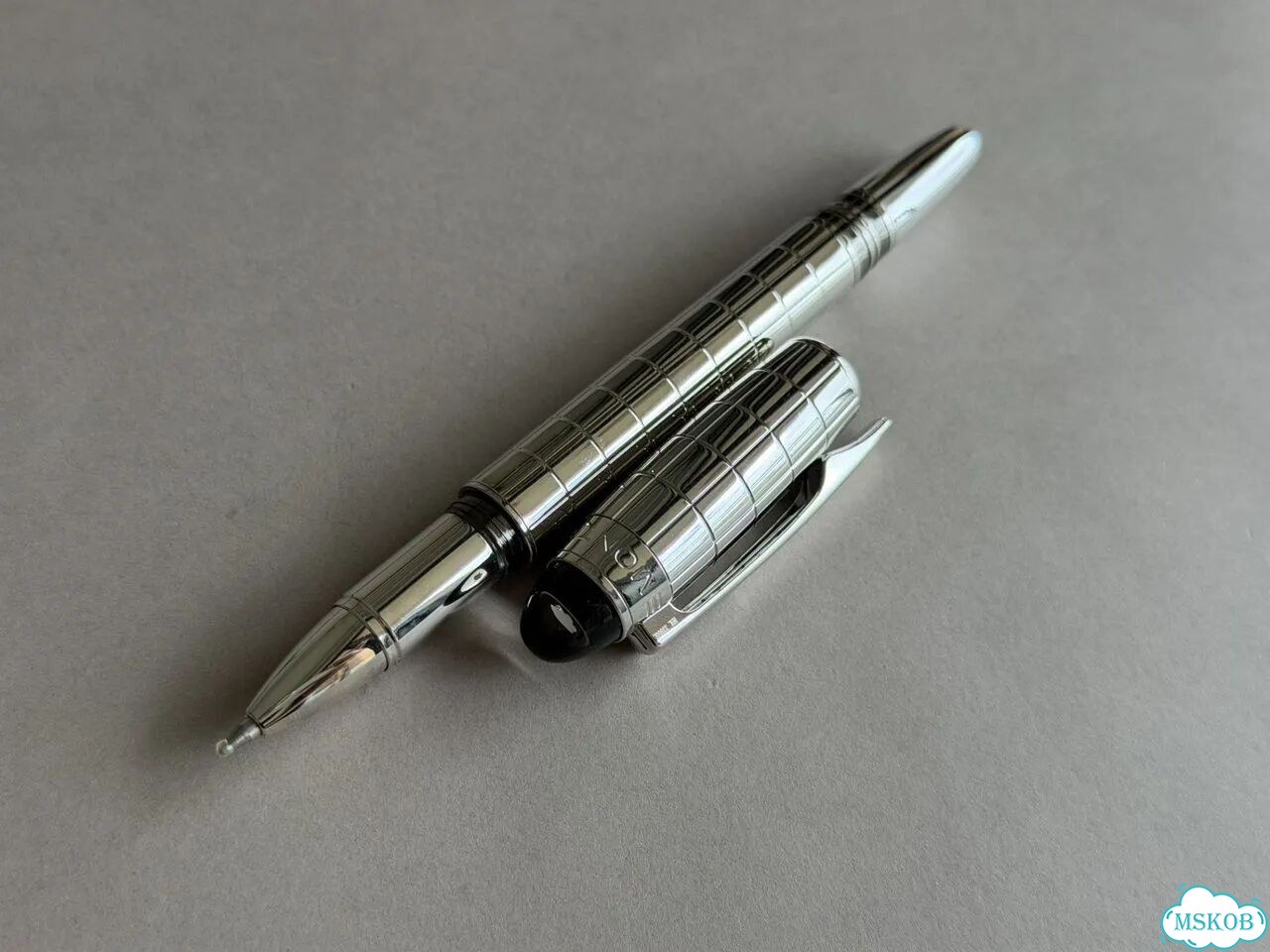 Montblanc ручка Starwalker серебро фото 3