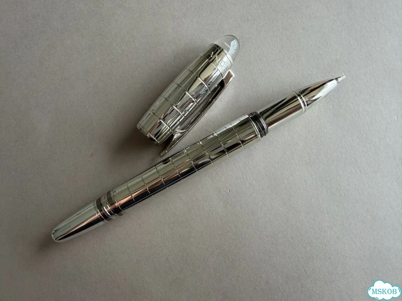 Montblanc ручка Starwalker серебро фото 4