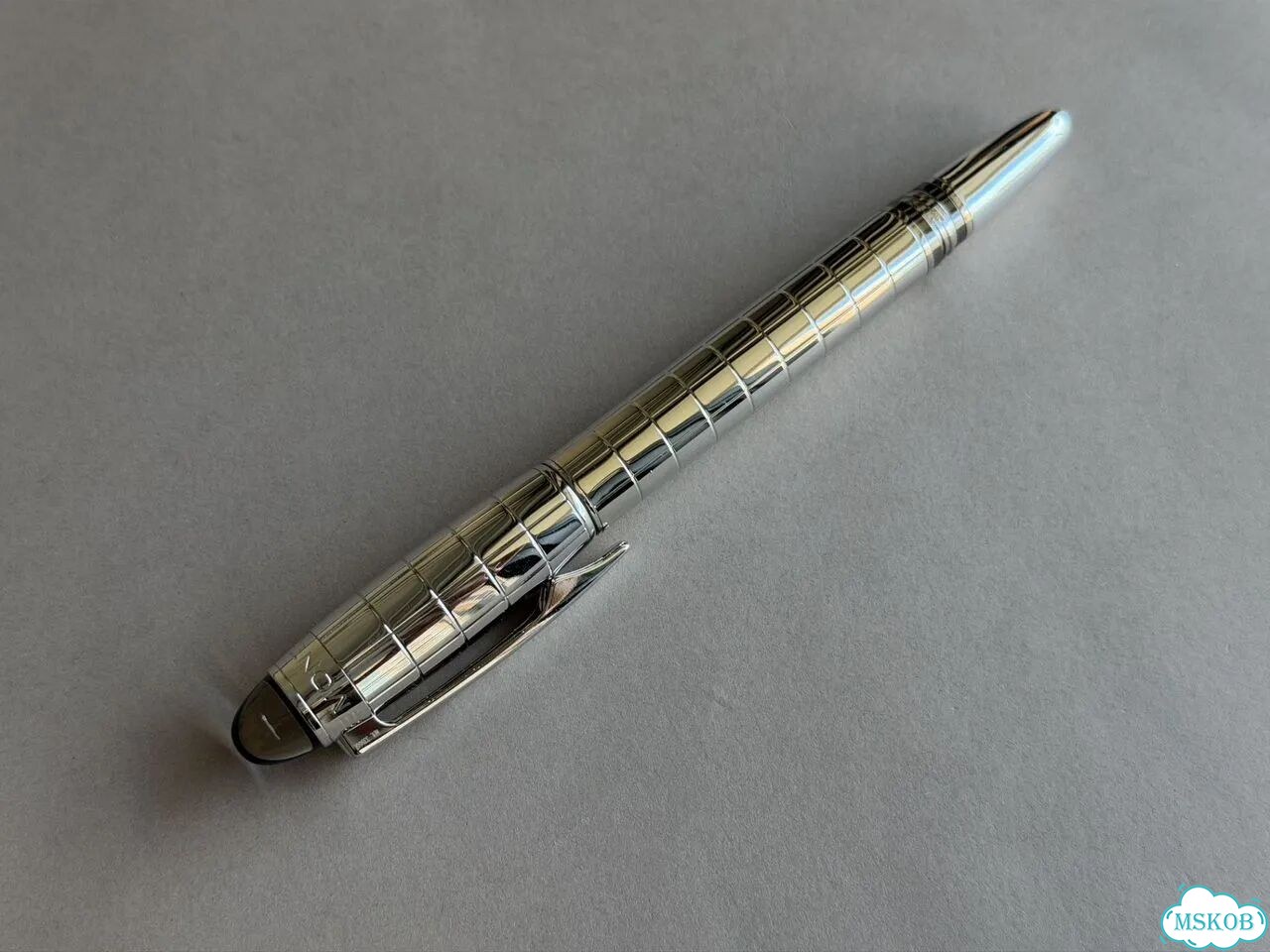 Montblanc ручка Starwalker серебро фото 5