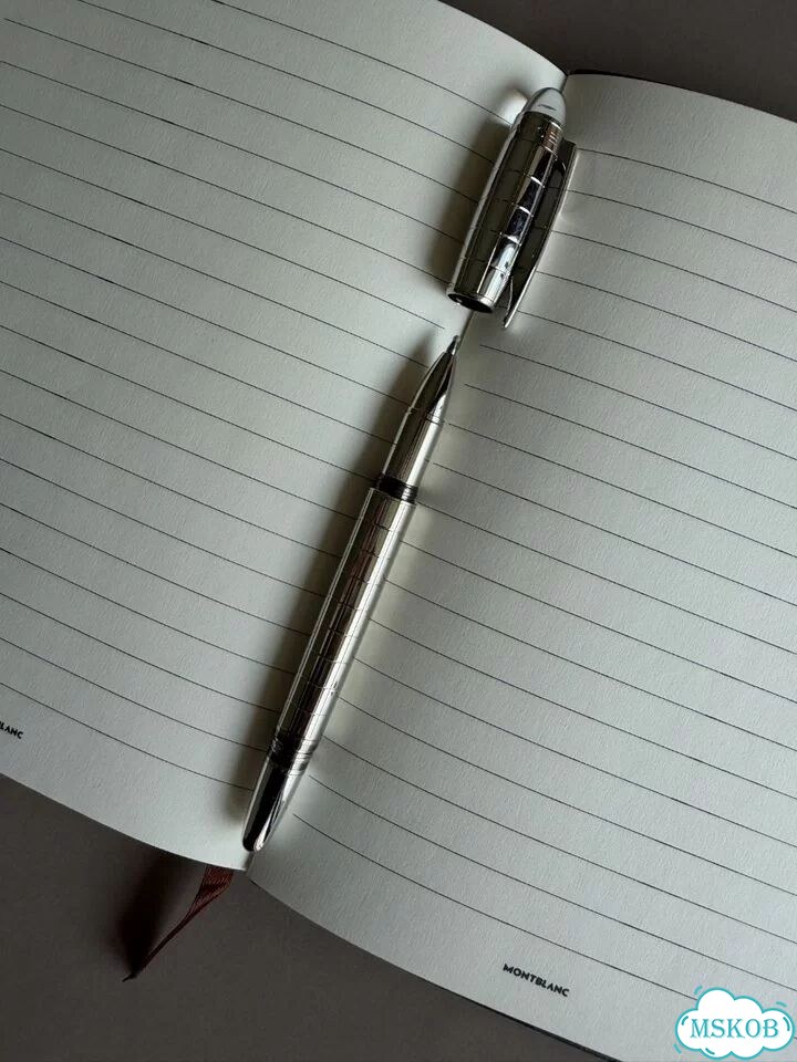 Montblanc ручка Starwalker серебро фото 8