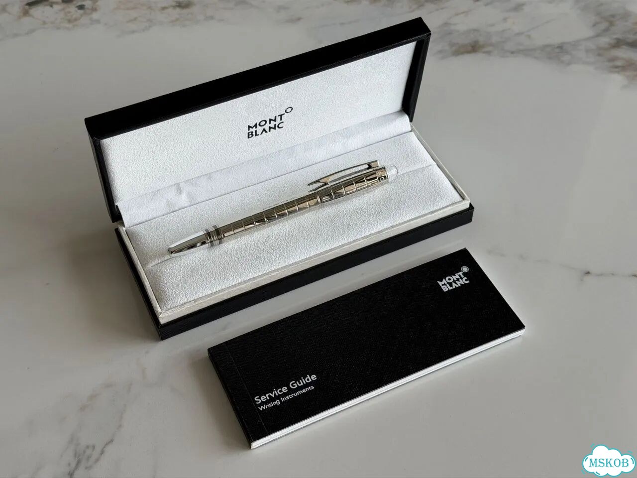 Montblanc ручка Starwalker серебро фото 9