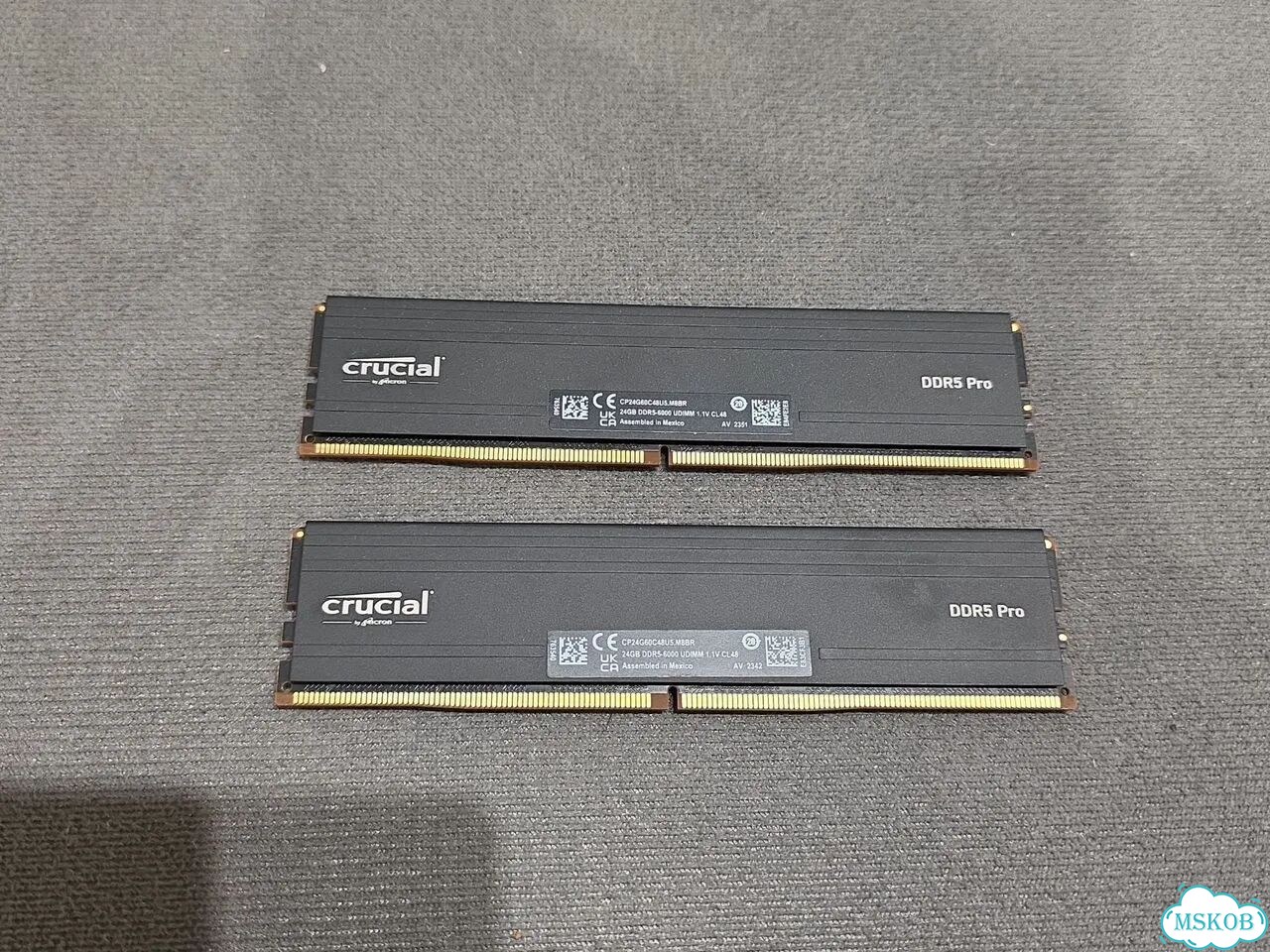 Crucial ddr5 pro 48gb 6000mhz фото 1