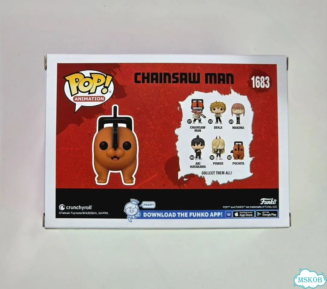 Funko Pop Pochita Standing, chainsaw MAN, 1683 фото 4