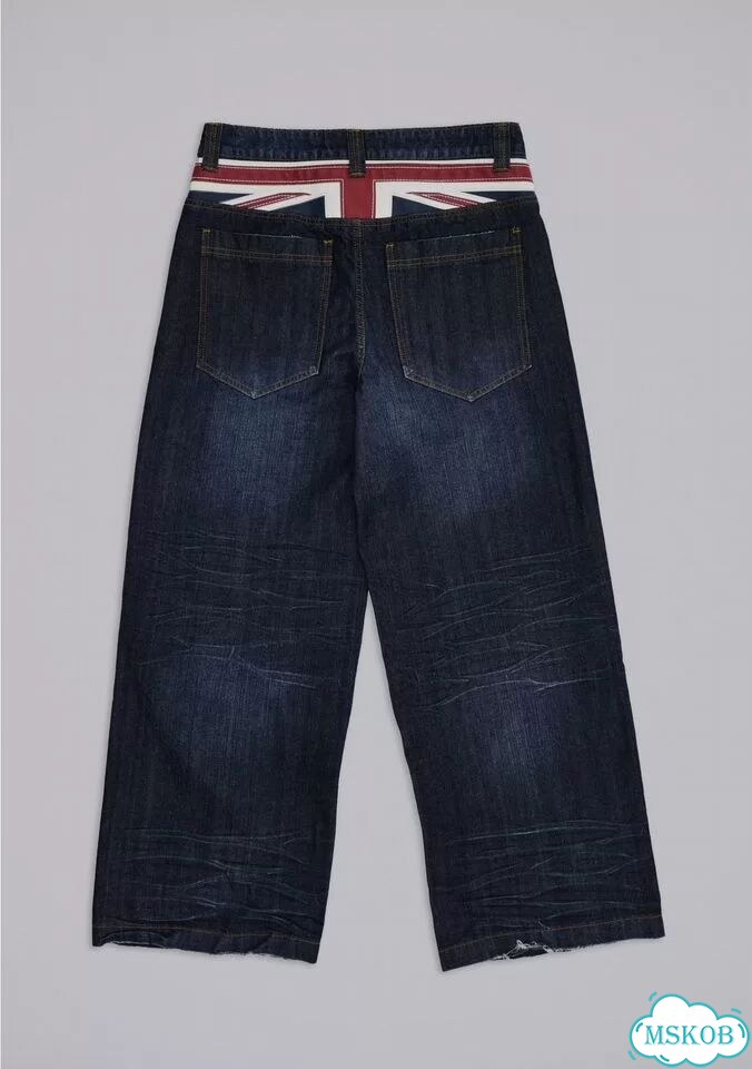 Джинсы y2k Jaded London с флагом фото 1